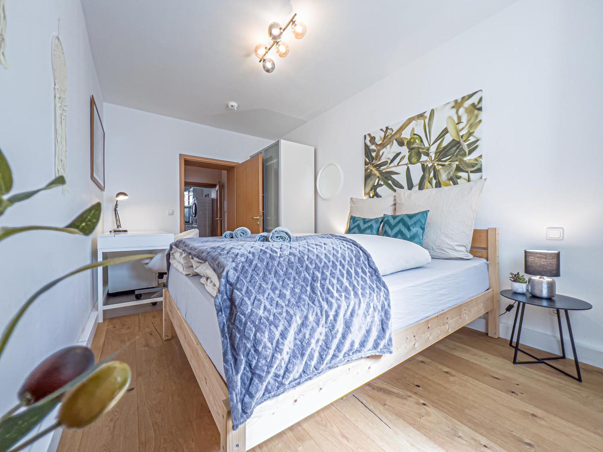 Gemuetliche Mit 2 Schlafzimmern, Kostenfreiem Parkplatz, Modernem Bad, Kueche, Waschmaschine & Trockner Apartment Leipzig